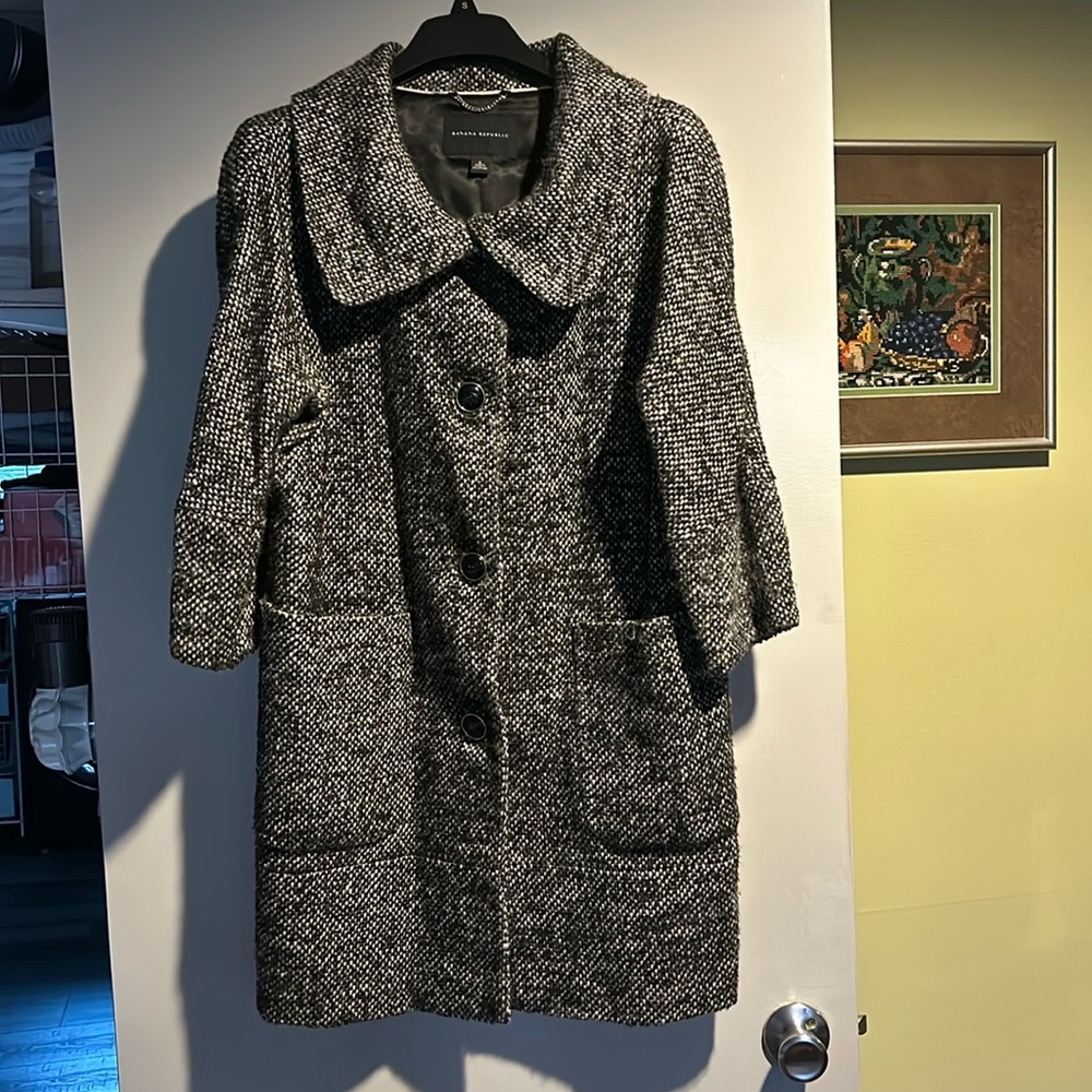 Banana republic wool coat